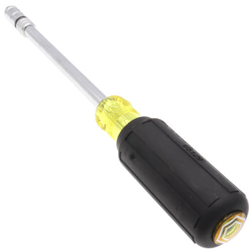 KLEIN TOOLS Klein 65129 2-in-1 Nut Driver, Hex Head Slide Drive, 6-Inch