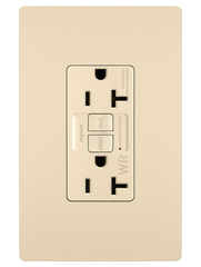 LEGRAND Pass & Seymour 2097TRWRI Self-Test Tamper-Resistant Weather-Resistant GFCI 20A 125V Ivory