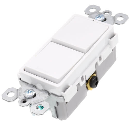 LEGRAND Pass & Seymour RCD11W SWITCH COMBINATION 1 15 A 120 VAC 1 Poles