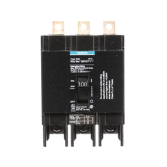 SIEMENS Siemens BQD3100 3-Pole 100 Amp 480 VAC 14 kA Circuit Breaker