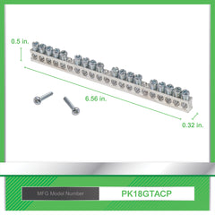 SCHNEIDER ELECTRIC Square D PK18GTA Load Center Ground Bar Kit 225A Max