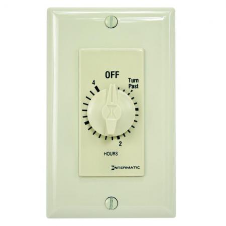 INTERMATIC Intermatic FD34H Spring Wound Countdown Timer 125-277 VAC 4 Hour Max