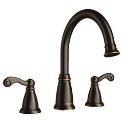 MOEN Moen T624BRB Traditional Two Handle Roman Tub Faucet in Mediterranean Bronze (Trim Only)