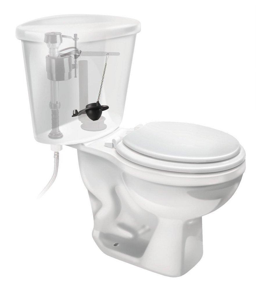 FLUIDMASTER Fluidmaster 503 Sure-Fit 3 In. Flapper in Black