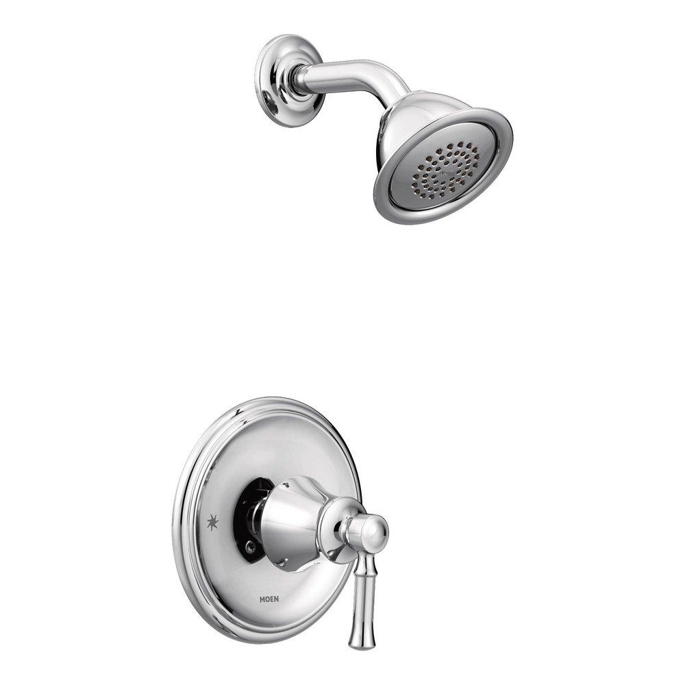 MOEN Moen T2182 Dartmoor One Handle Single Function Shower Faucet Chrome (Trim Only)