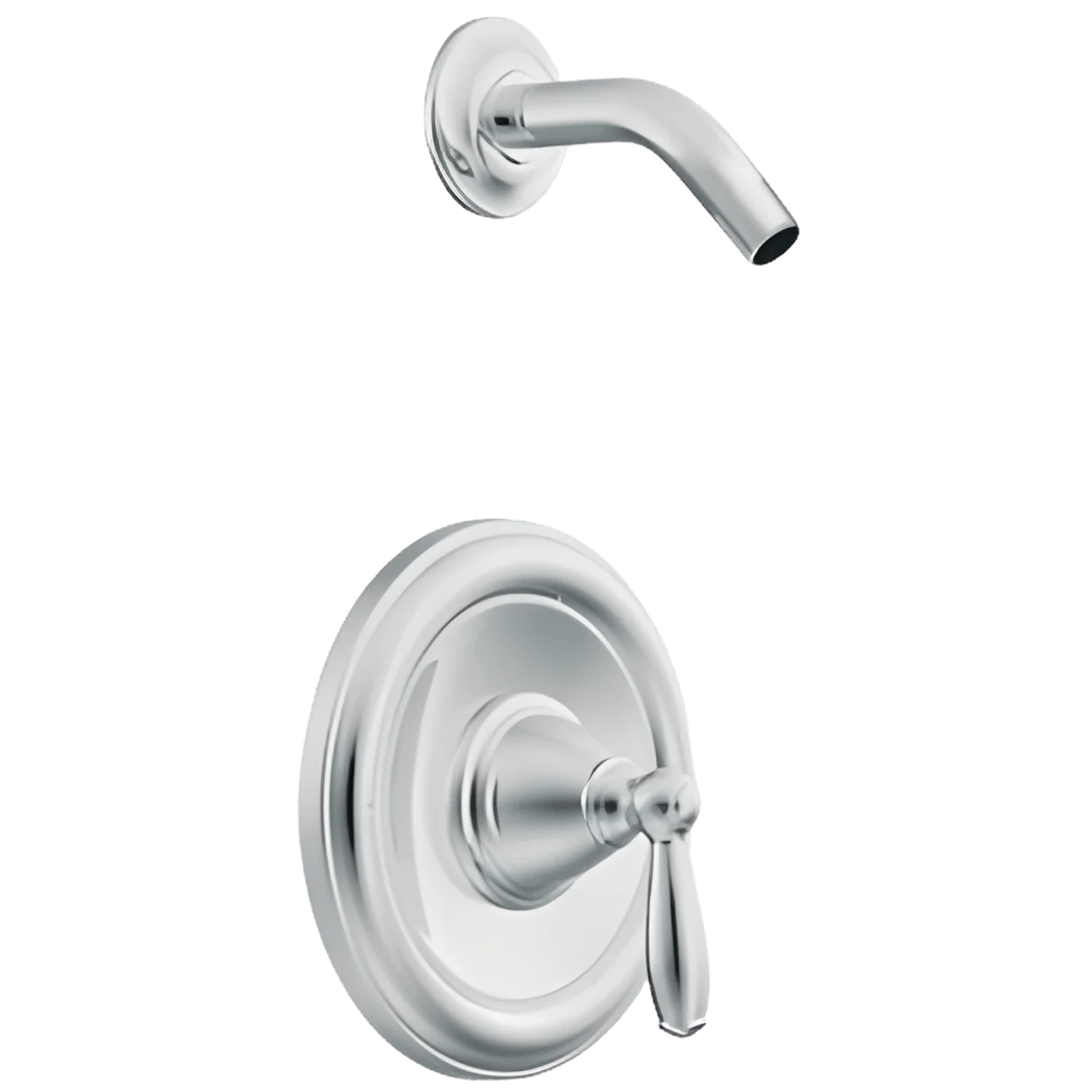 MOEN Moen T62152 Brantford One Handle Single Function Shower Faucet in Chrome (Trim Only)