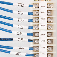 BRADY Brady M21-125-C-342 BMP21 Heat Shrink Tubing Cartridge Label 7 ft L x 0.235 in W B-342 Polyolefin