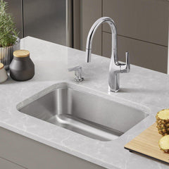 BLANCO BLANCO 441024 Stellar Super Single Bowl Kitchen Sink 28 x 18 in No Holes
