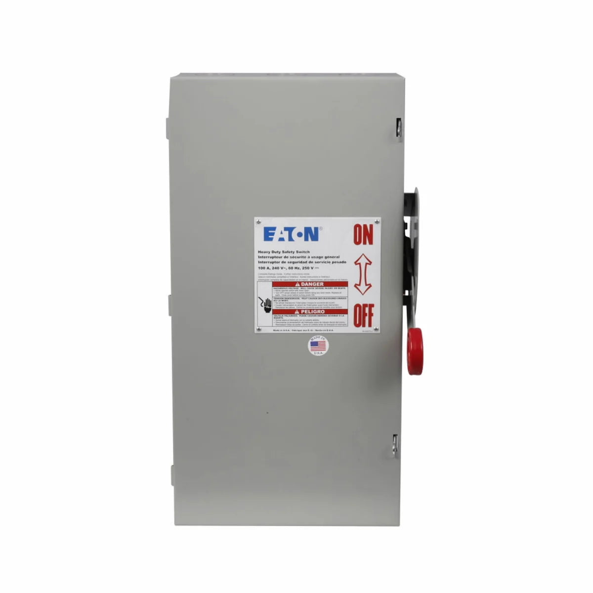 EATON EATON DH363FGK SWITCH SAF 600VAC 100A 3 1/3 3 ST NEMA 1