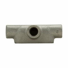 EATON Eaton T57 Condulet Form 7 conduit outlet body, Feraloy iron alloy, T shape, 1-1/2