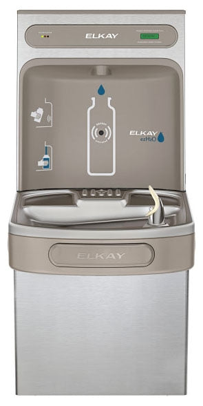 ELKAY Elkay LZS8WSSK ezH2O Bottle Filling Station with Single ADA Cooler Filtered 8 GPH