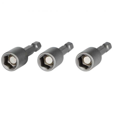 KLEIN TOOLS Klein 86602 3/8-Inch Magnetic Hex Drivers, 3-Pack