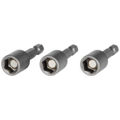 KLEIN TOOLS Klein 86602 3/8-Inch Magnetic Hex Drivers, 3-Pack