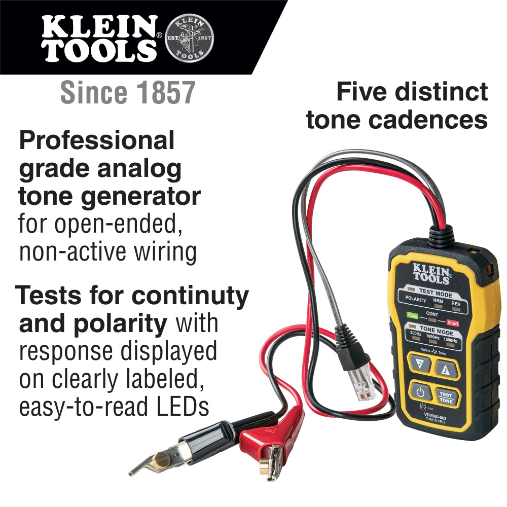 KLEIN TOOLS Klein Tools VDV500-820 Tone & Probe PRO Wire Tracing Kit