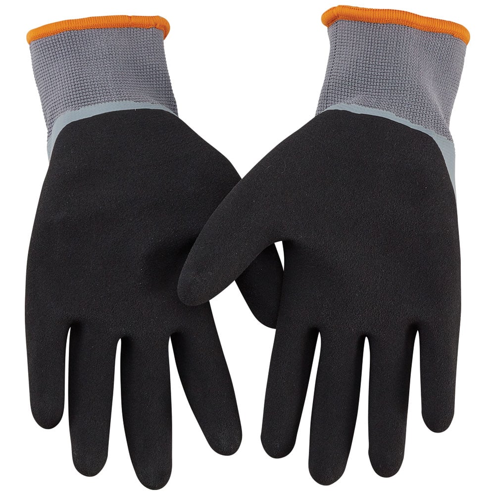 KLEIN TOOLS Klein Tools 60389 Thermal Dipped Gloves L - 3 Pack