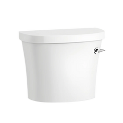 Kohler K-25100-RA-0 Kingston 0 1.28 gpf 8.96 inch W x 18-3/4 inch D x 14-1/4 inch H Vitreous China Toilet Tank, White