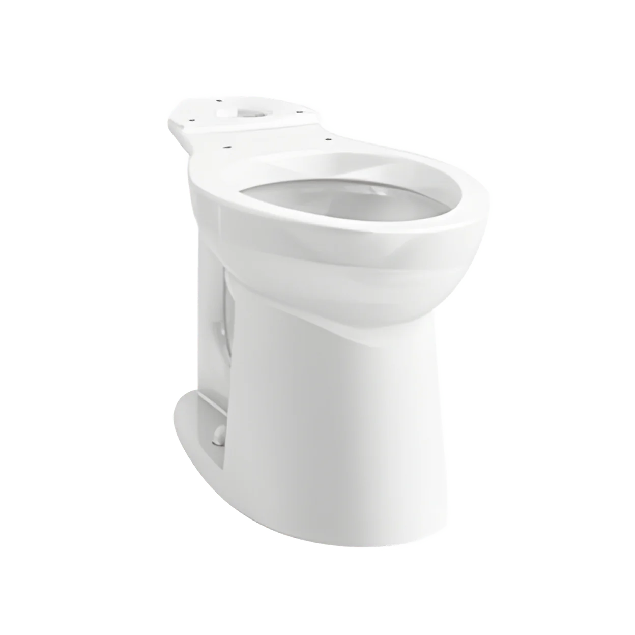 KOHLER Kohler K-25076-0 Kingston Comfort Height 1.28 gpf 29-3/4 inch L x 18-3/4 inch W x 16-1/2 inch H Vitreous China Elongated Toilet Bowl, White