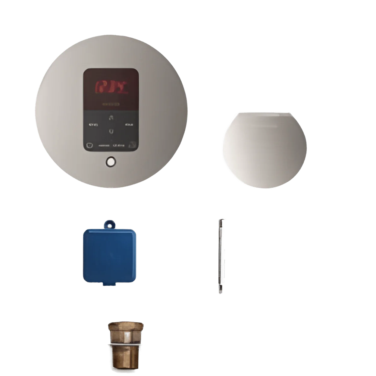 MR STEAM Mr Steam MSBUTLER1RD-BN Butler Steam Bath Control in Brushed Nickel
