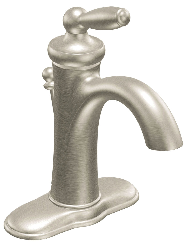 MOEN Moen 6600BN Brantford Single Handle Bathroom Faucet 1-Handle Deck Mount