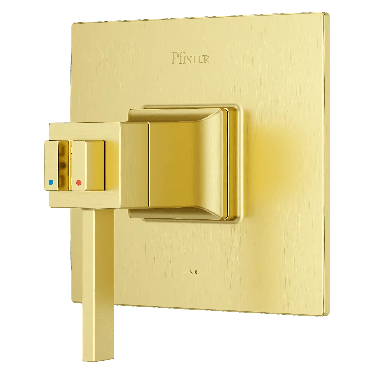 PFISTER Pfister R89-VRVBG Verve Thermostatic Mixing Valve Trim less Handle, Brushed Gold