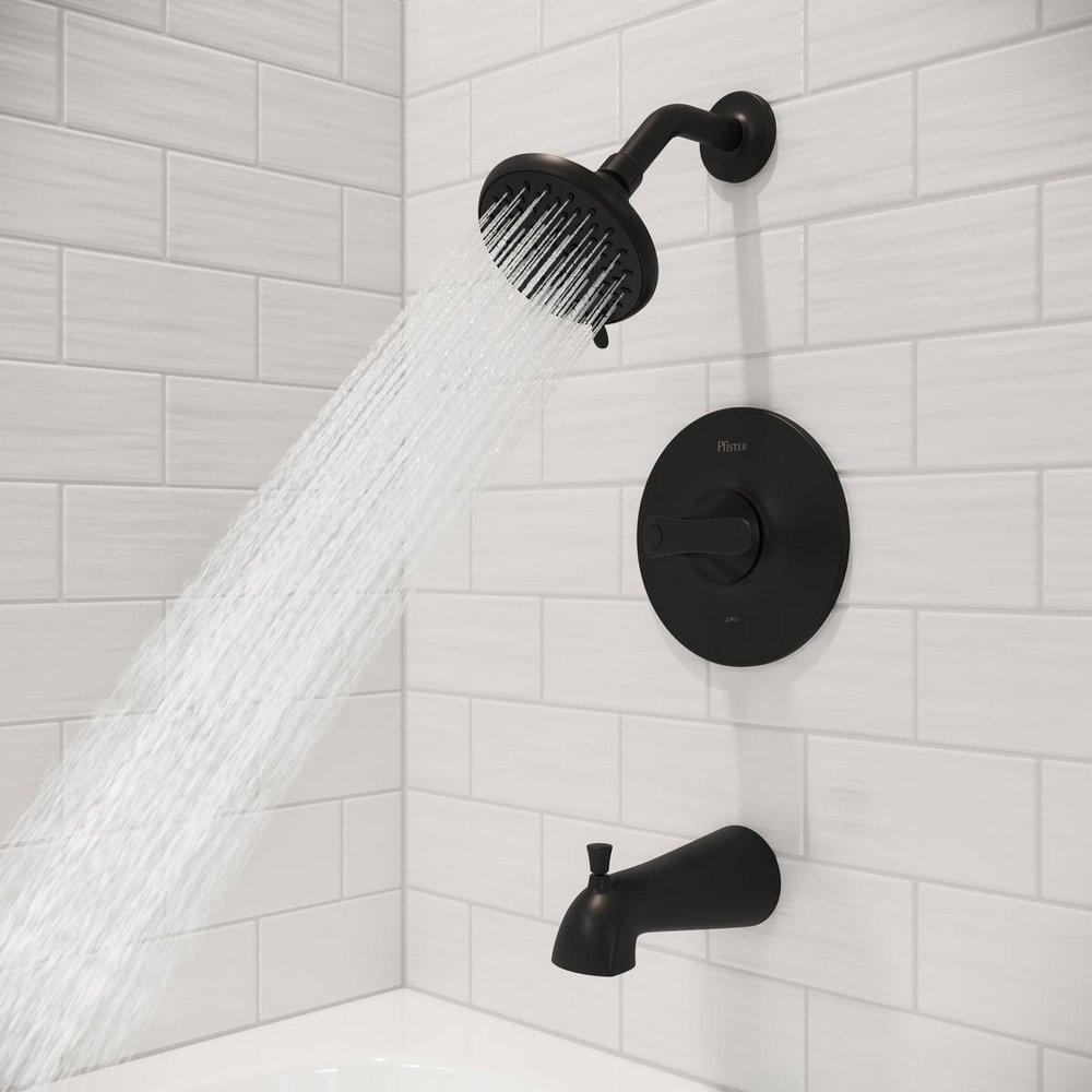 PFISTER Pfister LG89-8WRB Weller Single Handle Multi Function Bathtub & Shower Faucet 1.8 gpm