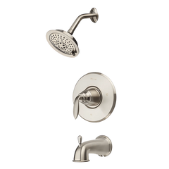 PFISTER Pfister LG89-8CBK Avalon Tub & Shower Trim Kit 1.8 gpm Brushed Nickel
