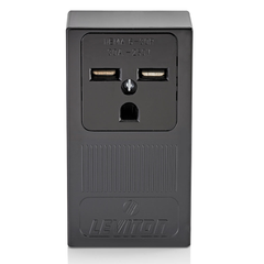 Leviton 5376 Surface Mounting Receptacle 30 Amp 250 Volt NEMA 6-30R