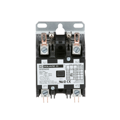SCHNEIDER ELECTRIC Square D 8910DPA42V02 Non-Reversing Definite Purpose Contactor 110/120 VAC 40 Amp 2 Pole