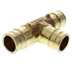 UPONOR Uponor Wirsbo LF4707575 ProPEX 3/4 inch Brass Tee, Lead Free, PEX Barb x PEX Barb x PEX Barb