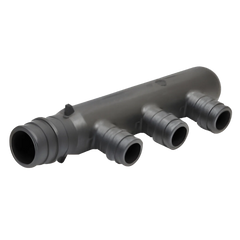UPONOR Uponor Wirsbo Q2237550 ProPEX 3 Outlet EP Branch Multi-Port Tee, 3/4 inch Supply x 1/2 Outlets