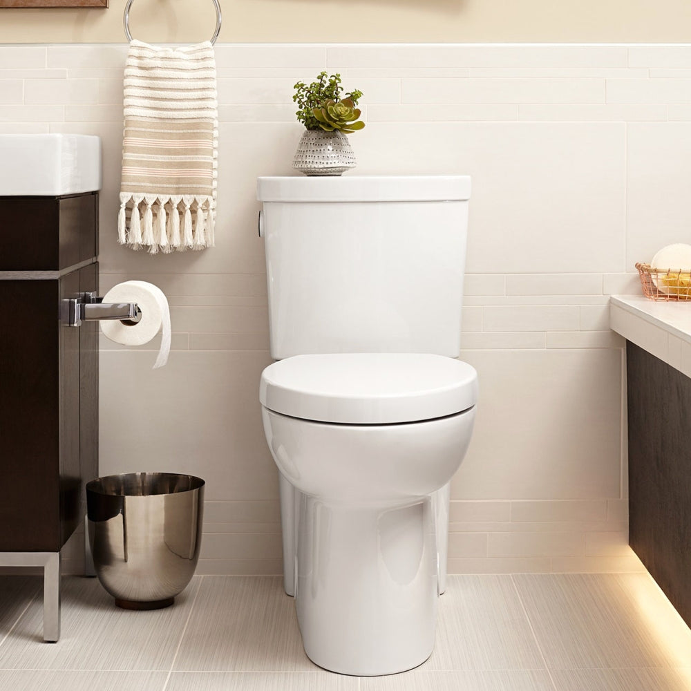 AMERICAN STANDARD American Standard 3075.120.020 Studio Right Height Elong Dual Flush Bowl White
