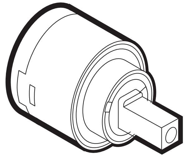CLEVELAND FAUCETS Cleveland Faucet 40068 Faucet Cartridge Power Replacement MPN