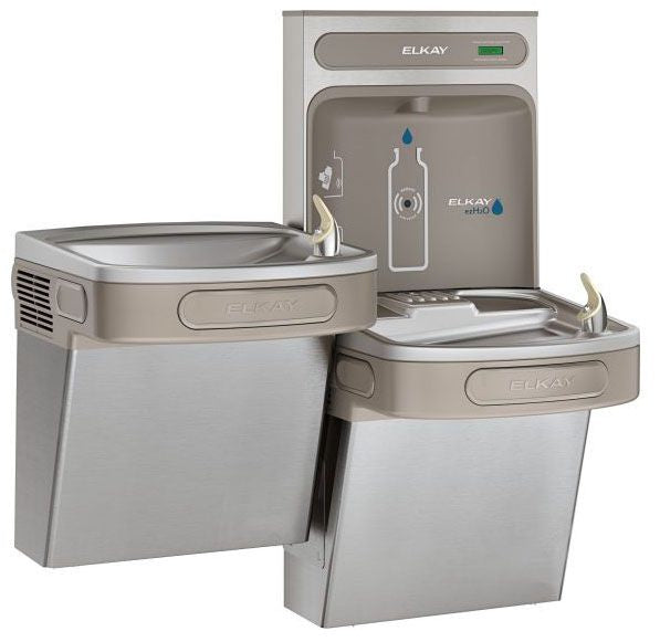 ELKAY Elkay EZSTL8WSSK Drinking Fountain and Bottle Filling Station Non-Filtered Stainless