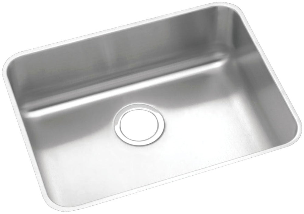 ELKAY Elkay ELUHAD211555 Lustertone Classic Stainless Steel 23-1/2 X 18-1/4 X 5-3/8 Single Bowl Undermount ADA Sink
