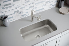 ELKAY Elkay DXUH2816 Dayton Stainless Steel 30-1/2 x 18-1/4 x 8 Single Bowl Undermount Sink