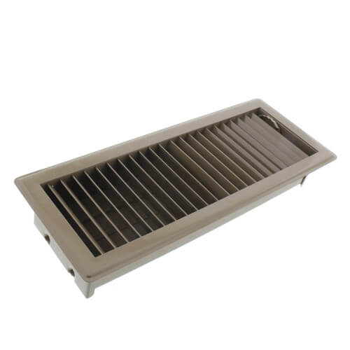 HART & COOLEY Hart & Cooley 10694 Floor Register 4 x 12 Golden Sand Finish Heavy Gauge Steel 411 Model