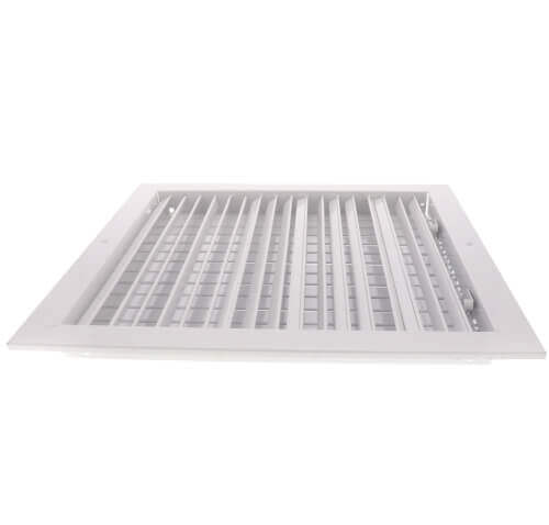 HART & COOLEY Hart & Cooley 75014 Register 12 x 10 White Steel Vertical Blades Adjustable