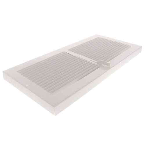 HART & COOLEY Hart & Cooley 43622 Baseboard Register 14 x 6 Steel 1/3 Spacing 654