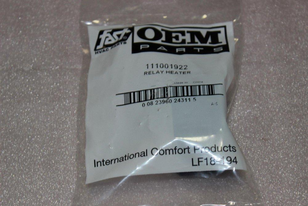 INTERNATIONAL COMFORT PRODUCTS 111001922 RELAYS