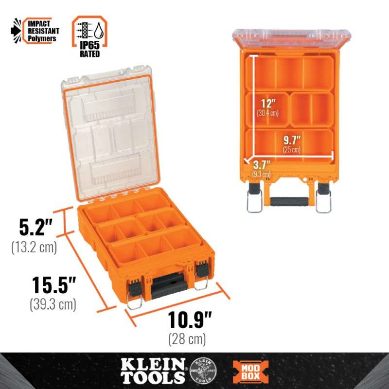 KLEIN TOOLS Klein Tools 54808MB MODbox Tall Component Box Half Width Replacement MPN