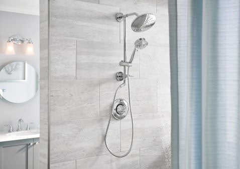 MOEN Moen T2232EP Eva 1 Handle Single Function Shower Faucet in Chrome (Trim Only)