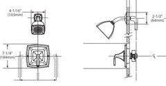 MOEN Moen T2692EPBN Voss Posi-Temp Shower Only