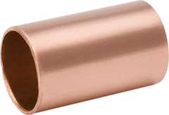 MUELLER INDUSTRIES Mueller W01902 Copper Coupling, 1/2 OD (C x C) No Stop WC-400NS