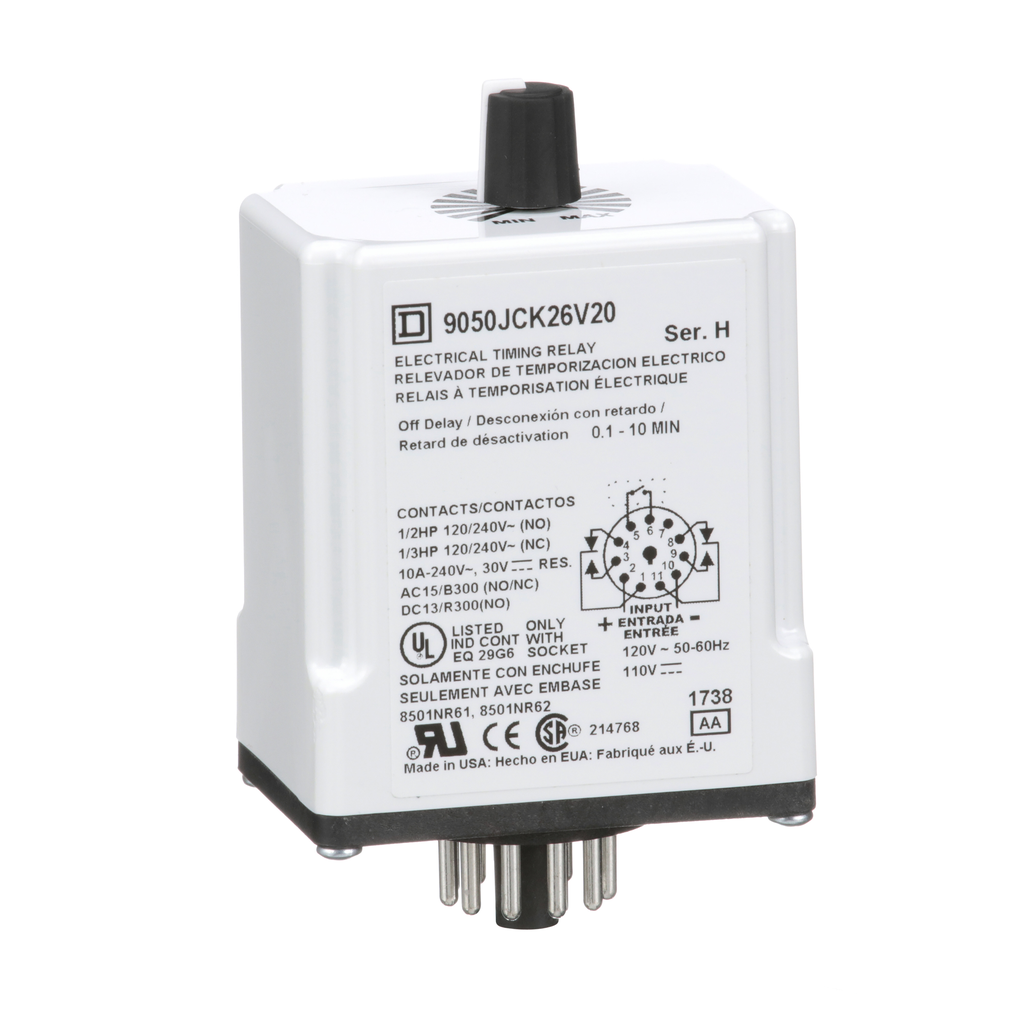 SCHNEIDER ELECTRIC 9050JCK26V20 RELAYS & SWITCHES