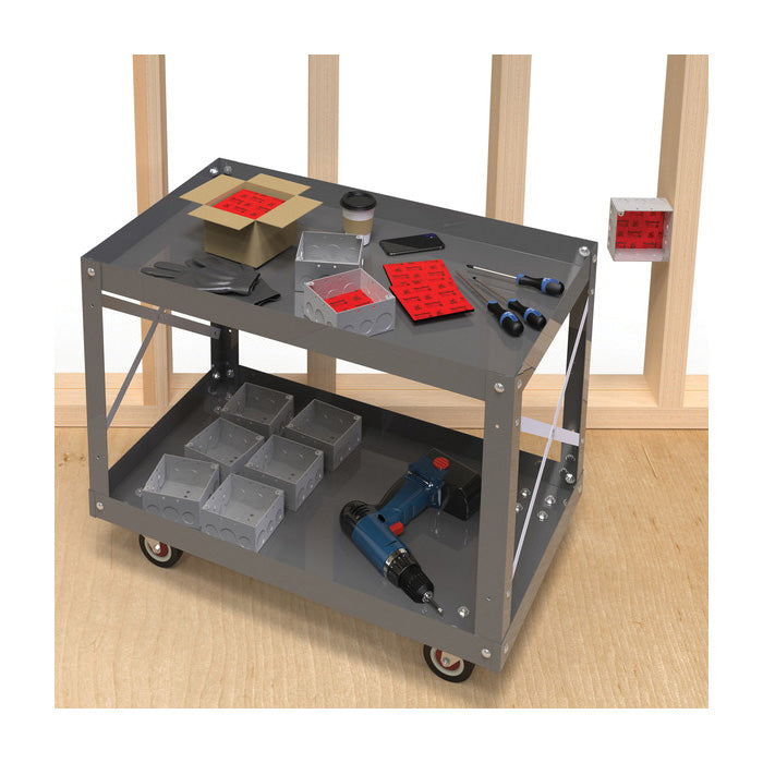 SPECIFIED TECHNOLOGIES Specified Technologies EP44 Spec Tech Electrical Box Insert 3 3/4 X 3 3/4 X 1/8 PAD