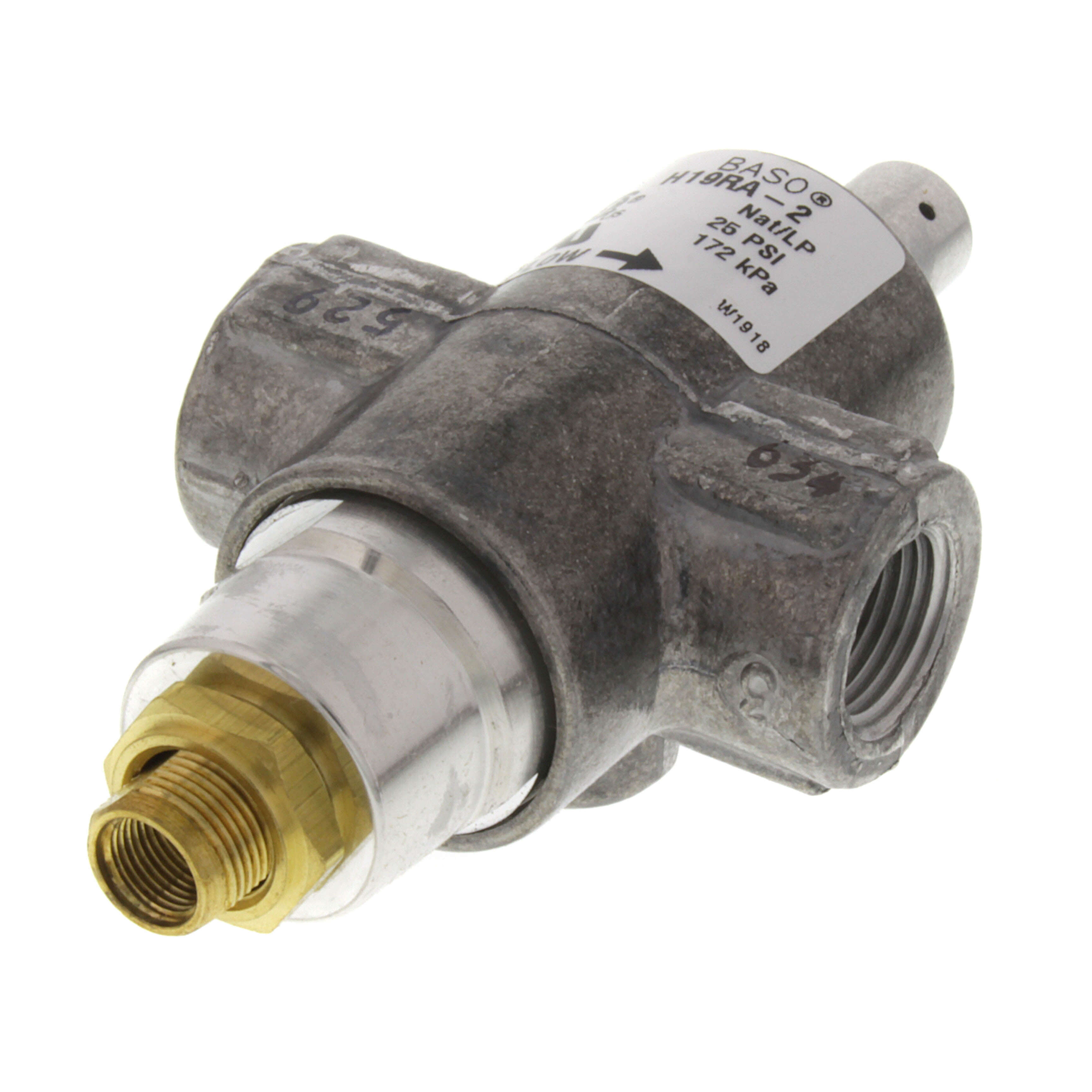 BASO BASO GAS PRODUCTS H19RA-2C High Pressure Safety Pilot Valve 600,000 Btu At 1 Psi