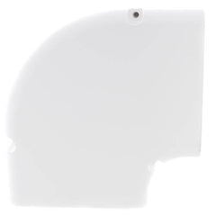 DiversiTech 230-FB4W 4 SpeediChannel 90-Degree Flat Bend White