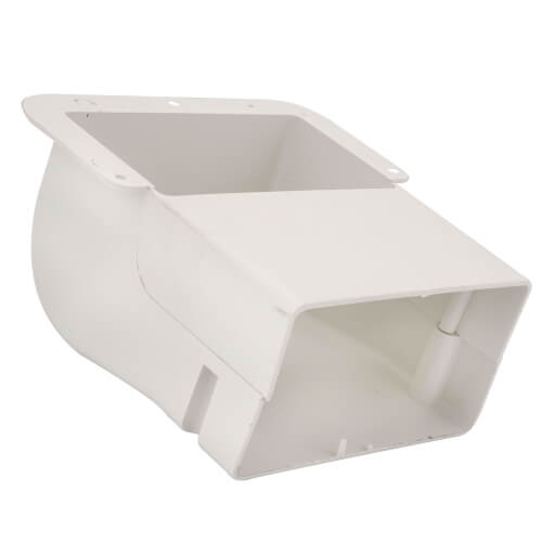DIVERSITECH DiversiTech 230-WC6W 6 SpeediChannel Wall Penetration Cover White