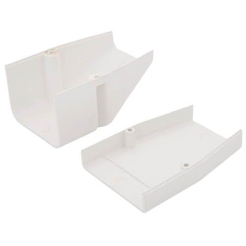 DIVERSITECH DiversiTech 230-DE3W 3 SpeediChannel Duct End White