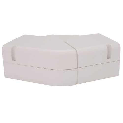 DIVERSITECH DiversiTech 230-AFB4W 4 SpeediChannel Adjustable Flat Bend White